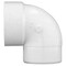 Charlotte Pipe And Foundry Charlotte Pipe Schedule 40 2 in. Hub X 2 in. D Spigot PVC 90 Degree Elbow 1 pk PVC003330800 - alternate 5